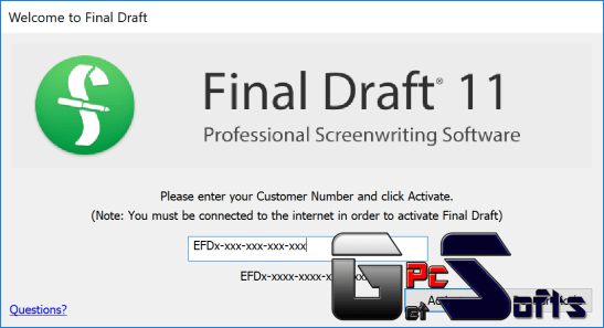 how to crack final draft 11